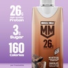 image:imageMuscle Milk High Protein Shake Strawberry 11 fl oz Cartons 12 Pack Ultra Filtered Milk 26g High Quality Protein Shake 3g Sugar 160 Calories No Artificial Flavors No Artificial Sweeteners No Added ColorsChocolate