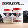 image:imageMuscle Milk Genuine Protein Powder Cookies N Crme 193 Pounds 13 Servings 32g Protein 3g Sugar Calcium Vitamins A C amp D NSF Certified for Sport Energizing Snack Packaging May Vary