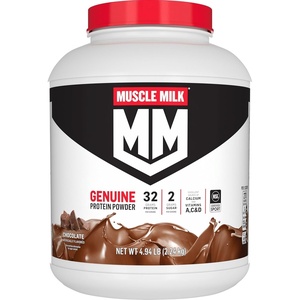 image:imageMuscle Milk Genuine Protein Powder Vanilla Creme 32g Protein 494 Pound 32 ServingsChocolate
