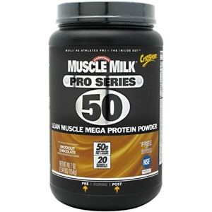 image:imageMuscle Milk Pro Series Protein Powder Supplement Slammin Strawberry 254 Pound 14 Servings 50g Protein 3g Sugar 20 Vitamins amp Minerals NSF Certified for Sport Packaging May VaryChocolate
