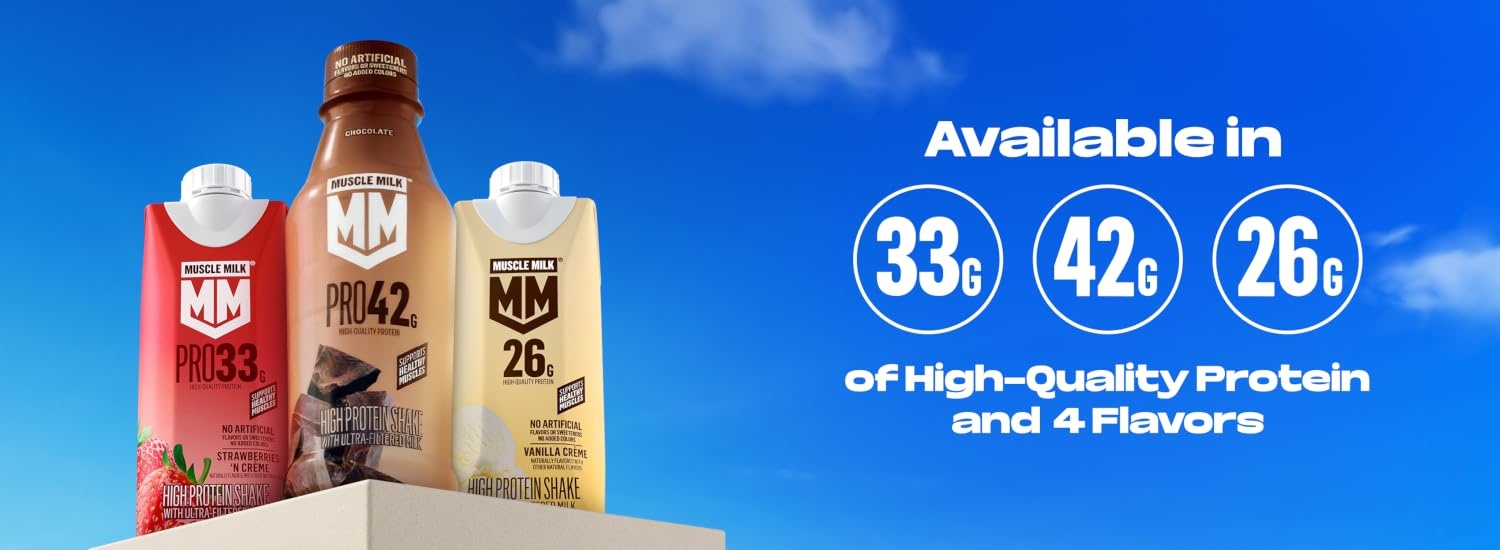 Muscle Milk | Protein For All High Protein Shake,Protein Drinks & Powder
