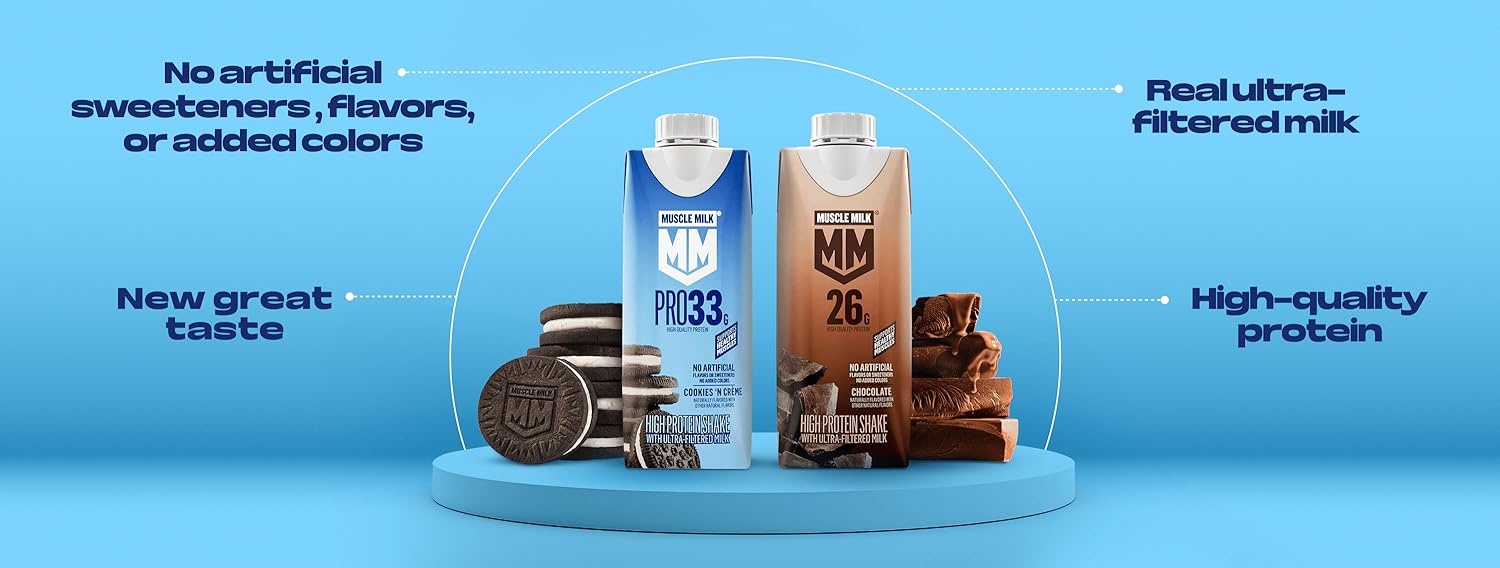 Muscle Milk | Protein For All High Protein Shake,Protein Drinks & Powder